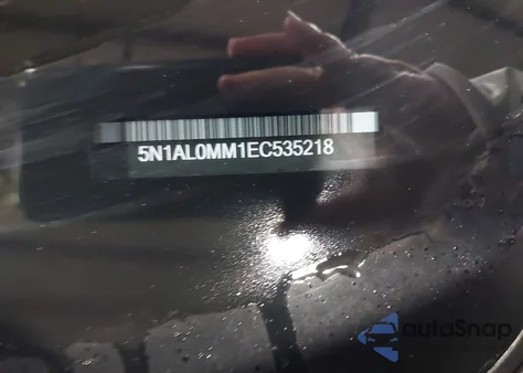 2014 Infiniti Qx60 z USA, uszkodzony, nr VIN 5N1AL0MM1EC535218